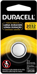 DURACELL BOT LITHIUM BATTERY 3V 2032