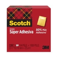 SCOTCH 3M SUPER ADHESIVE TAPE 19MMX25.4M BOX