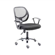 NEXTEP SECRETARY CHAIR WITH ADJUSTABLE AND RECLINING HEIGHT BLACK FABRIC SWIVEL BASE